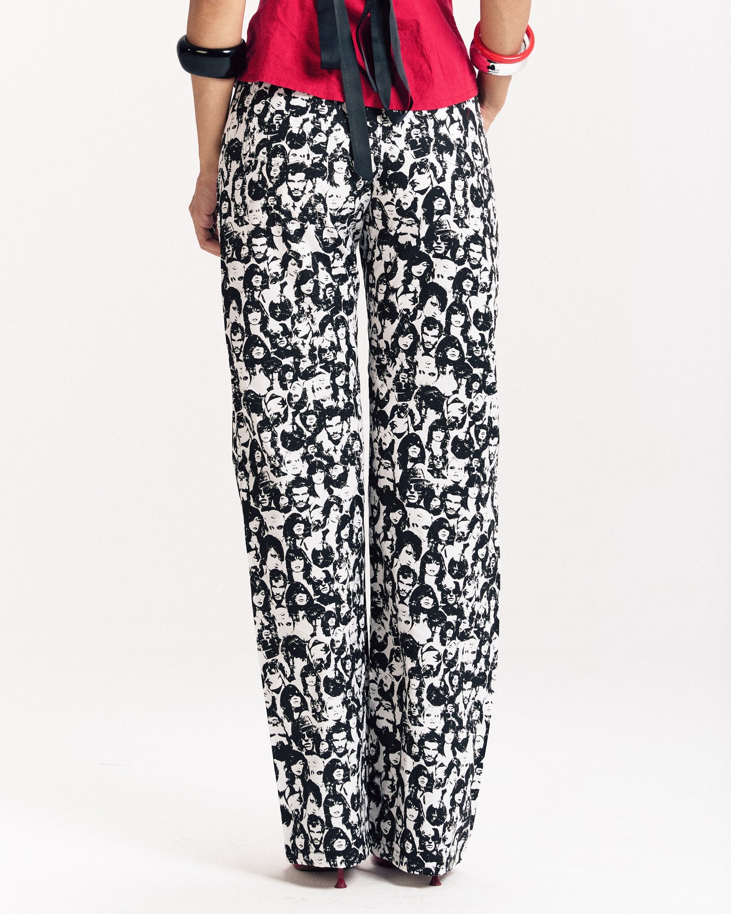 B&W Portrait Pants