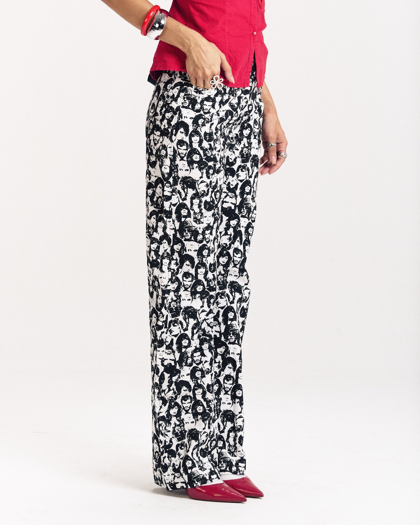 B&W Portrait Pants