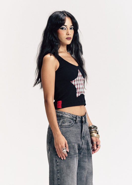 Star Patchwork Top