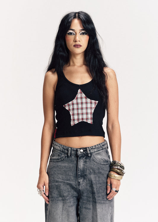 Star Patchwork Top