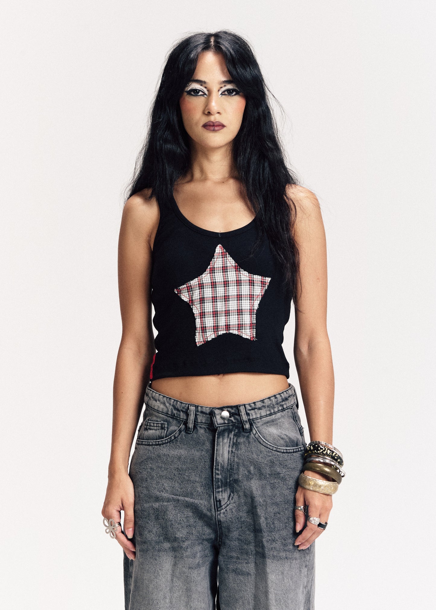 Star Patchwork Top