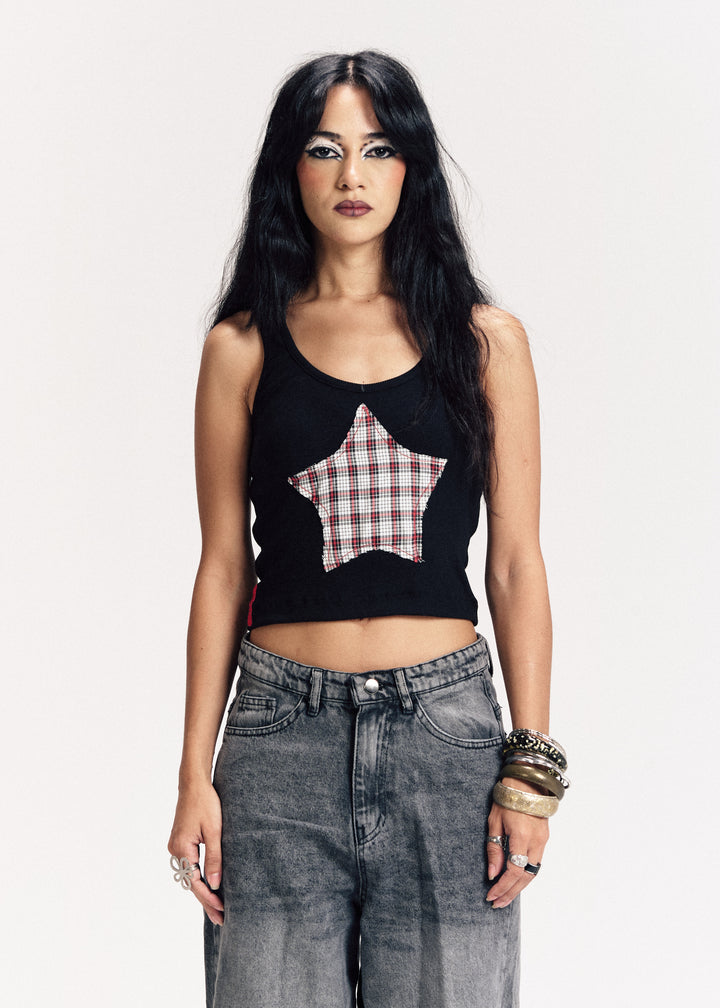 Star Patchwork Top